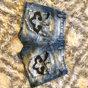 Express rerock short shorts size 6-8